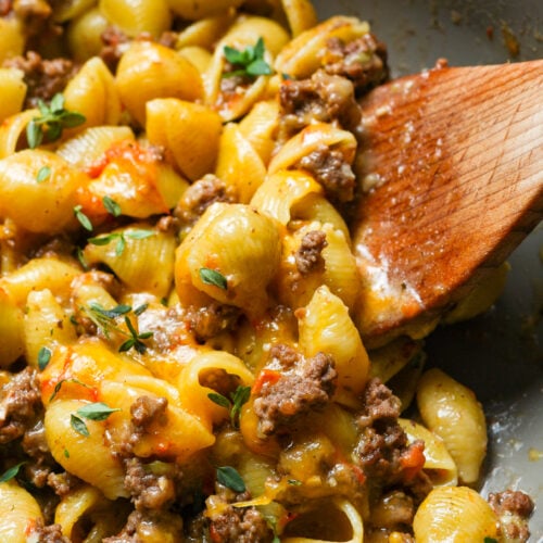 Taco pasta.