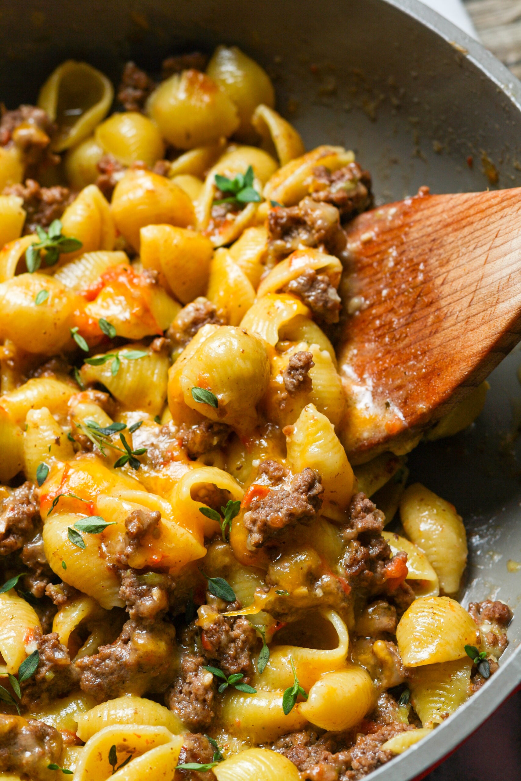 Taco pasta.