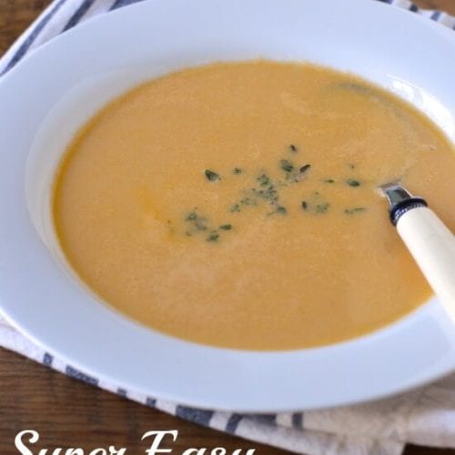 Super Easy Shrimp Bisque on 100 Days of #RealFood